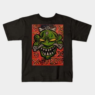 tribal cannibal Kids T-Shirt